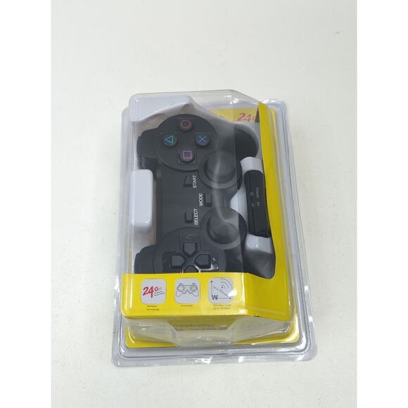 Get in the Game with a Wireless Twin Vibration Analog Controller for PS2/PS1/PSX - Picture 1 of 5